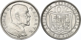 Czechoslovakia 10 Korun 1928