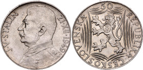 Czechoslovakia 50 Korun 1949