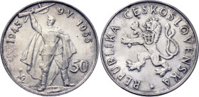 Czechoslovakia 50 Korun 1955