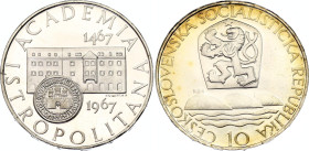 Czechoslovakia 10 Korun 1967