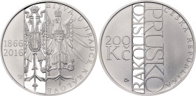 Czech Republic 200 Korun 2016