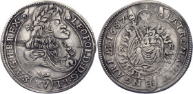 Hungary 15 Krajczar 1687 KB
