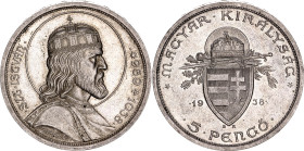 Hungary 5 Pengo 1938 BP