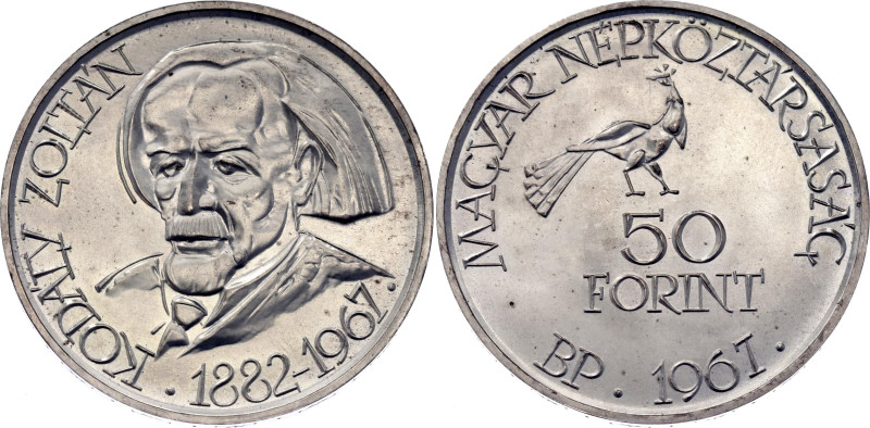 Hungary 50 Forint 1967 BP 

KM# 578, N# 18721; Silver; 85th Anniversary of Zol...