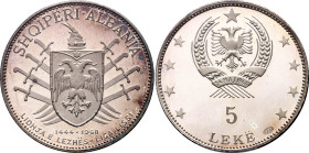 Albania 5 Leke 1968 PCGS PR66 DCAM