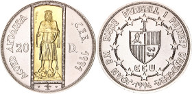 Andorra 20 Diners 1994