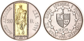 Andorra 20 Diners 1995