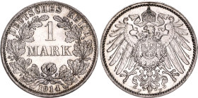 Germany - Empire 1 Mark 1914 F