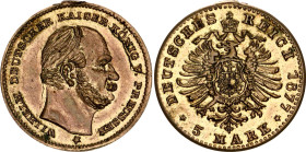 Germany - Empire Prussia 5 Mark 1877 A Game Token