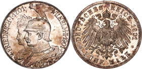 Germany - Empire Prussia 5 Mark 1901