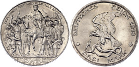Germany - Empire Prussia 3 Mark 1913