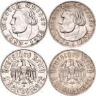Germany - Third Reich 2 x 2 Reichsmark 1933