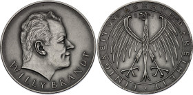 Germany - FRG Silver Medal "Willy Brandt" 1990s