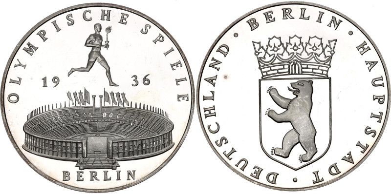 Germany - FRG Silver Medal "Olympic Games in Berlin" 20th Century 

Silver 20....