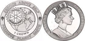 Gibraltar 1 Crown 1991 PM