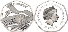 Gibraltar 20 Pence 2020