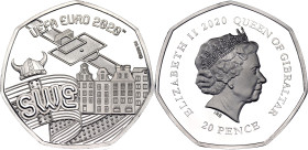 Gibraltar 20 Pence 2020