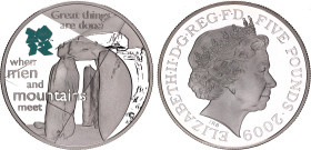 Great Britain 5 Pounds 2009