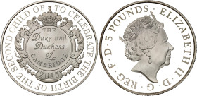 Great Britain 5 Pounds 2015