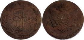 Russia 5 Kopeks 1766 ЕМ