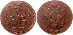 Russia 5 Kopeks 1791 АМ