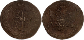 Russia 10 Kopeks 1788 СПМ Overstike R1!