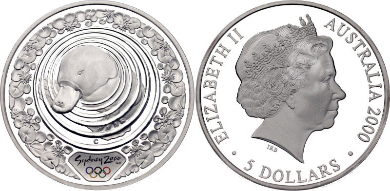 Australia 5 Dollars 2000 C

KM# 816, N# 156658; Silver., Proof; Elizabeth II; ...