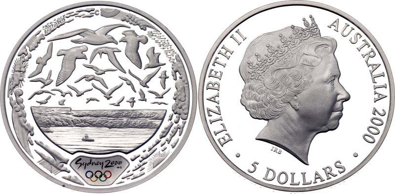 Australia 5 Dollars 2000 C

KM# 818, N# 156663; Silver., Proof; Elizabeth II; ...