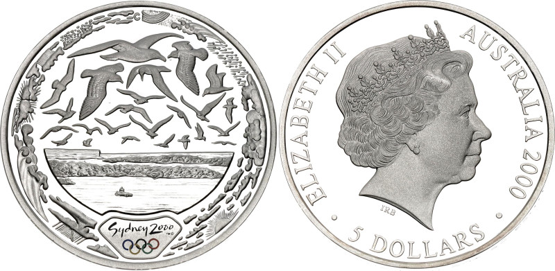 Australia 5 Dollars 2000 

KM# 818, N# 156663; Silver., Proof; Elizabeth II; 2...
