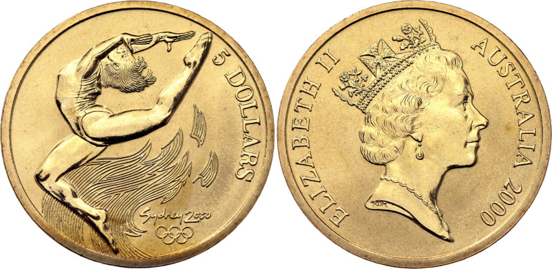 Australia 5 Dollars 2000 

KM# 357, N# 9841; Aluminium-bronze; Elizabeth II; S...