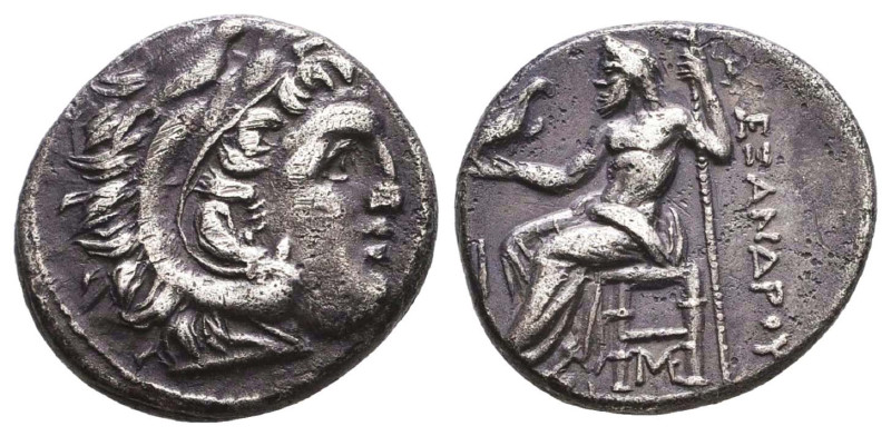 KINGS OF MACEDON. Alexander III 'the Great' (336-323 BC). AR. Reference: Conditi...