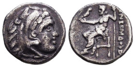 KINGS OF MACEDON. Alexander III 'the Great' (336-323 BC). AR. Reference: Condition: Very Fine
Weight: 4.0g Diameter: 17mm