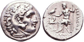 KINGS OF MACEDON. Alexander III 'the Great' (336-323 BC). AR. Reference: Condition: Very Fine
Weight: 4.2g Diameter: 17.3mm