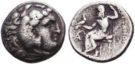 KINGS OF MACEDON. Alexander III 'the Great' (336-323 BC). AR. Reference: Condition: Very Fine
Weight: 4.1g Diameter: 16.2mm