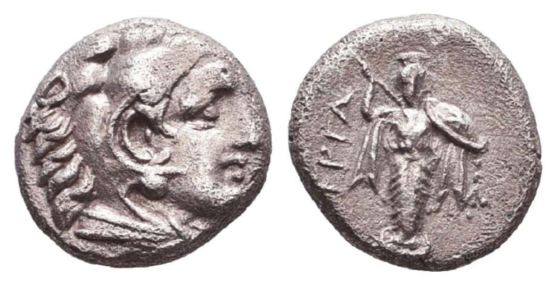 Seleukid Empire, Demetrios I Soter Imitative AR Drachm. Reference: Condition: Ve...