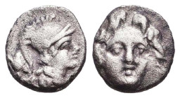 Greek Obols, Ca. 350-100 BC. AR. Reference: Condition: Very Fine
Weight: 0.9g Diameter: 10mm