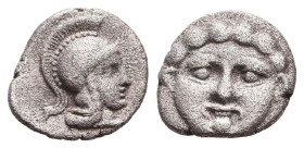 Greek Obols, Ca. 350-100 BC. AR. Reference: Condition: Very Fine
Weight: 0.9g Diameter: 10.9