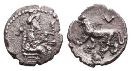 Greek Obols, Ca. 350-100 BC. AR. Reference: Condition: Very Fine
Weight: 0.4g Diameter: 10.7mm