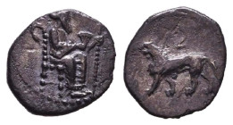 Greek Obols, Ca. 350-100 BC. AR. Reference: Condition: Very Fine
Weight: 0.6g Diameter: 10.2mm