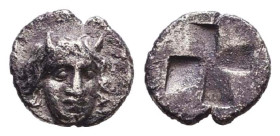 Greek Obols, Ca. 350-100 BC. AR. Reference: Condition: Very Fine
Weight: 0.3g Diameter: 7.7mm