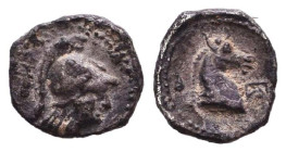 Greek Obols, Ca. 350-100 BC. AR. Reference: Condition: Very Fine
Weight: 0.5g Diameter: 9.3mm