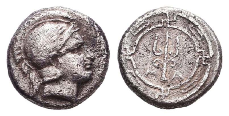 Greek Obols, Ca. 350-100 BC. AR. Reference: Condition: Very Fine
Weight: 0.8g D...