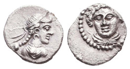 Greek Obols, Ca. 350-100 BC. AR. Reference: Condition: Very Fine
Weight: 0.6g Diameter: 10.6mm