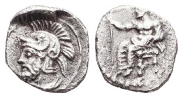 Greek Obols, Ca. 350-100 BC. AR. Reference: Condition: Very Fine
Weight: 0.7g Diameter: 10.4mm