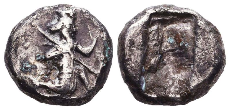 Persia, Achaemenid Empire AR Siglos. Time of Darios II. Sardes, circa 425-405 BC...