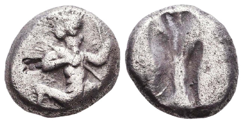 Persia, Achaemenid Empire AR Siglos. Time of Darios II. Sardes, circa 425-405 BC...