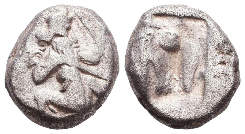 Persia, Achaemenid Empire AR Siglos. Time of Darios II. Sardes, circa 425-405 BC...