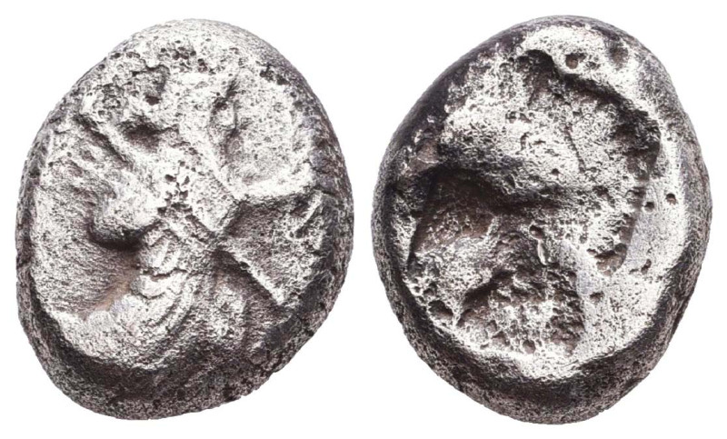 Persia, Achaemenid Empire AR Siglos. Time of Darios II. Sardes, circa 425-405 BC...