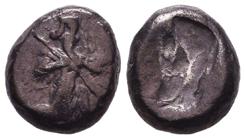 Persia, Achaemenid Empire AR Siglos. Time of Darios II. Sardes, circa 425-405 BC...