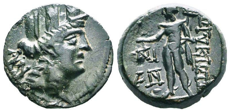 Cilicia, Corycus, 4th - 1st century B.C. AE Reference: Condition: Very Fine
Wei...